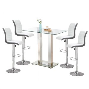 jet-glass-bar-table-4-white-and-grey-ritz-stools