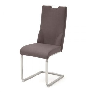jiulia-leather-cantilever-dining-chair-brown