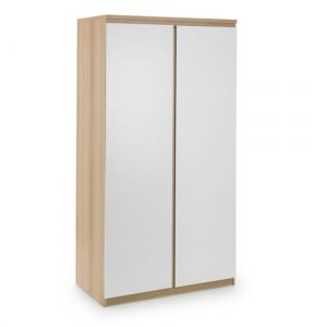 jupiter-wooden-wardrobe-oak-white-with-2-doors