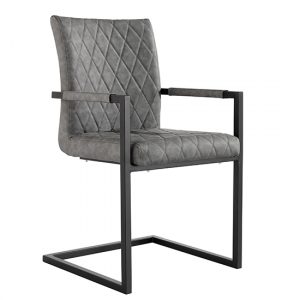 kalamazoo-faux-leather-carver-dining-chair-grey