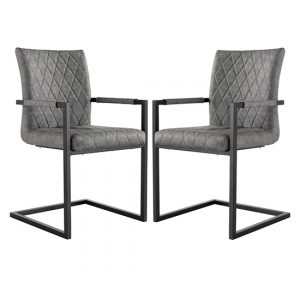 kalamazoo-grey-faux-leather-carver-dining-chairs-pair