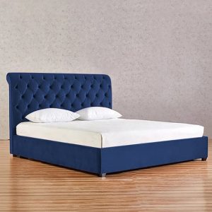 kalispell-plush-velvet-double-bed-blue
