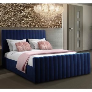 kelowna-plush-velvet-double-bed-blue