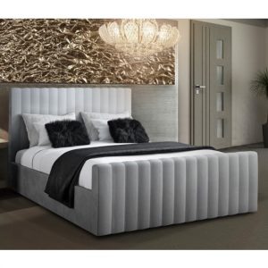 kelowna-plush-velvet-double-bed-silver
