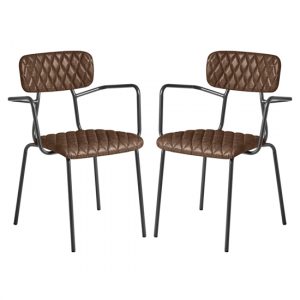 kelso-vintage-brown-faux-leather-armchairs-pair