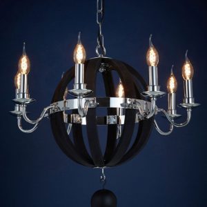 kensick-8-bulbs-round-design-chandelier-ceiling-light-black