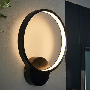 kieron-led-wall-light-textured-black-white-diffuser