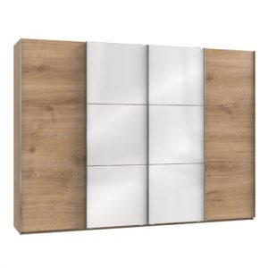 koyd-mirrored-sliding-wardrobe-white-planked-oak-4-doors