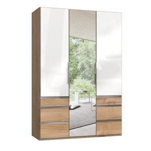 kraz-mirrored-3-doors-wardrobe-white-n-planked-oak