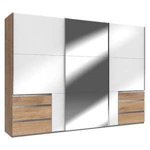 kraz-mirrored-sliding-3-doors-wardrobe-white-planked-oak