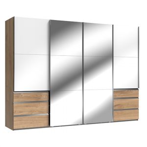 kraz-mirrored-sliding-4-doors-wardrobe-white-planked-oak