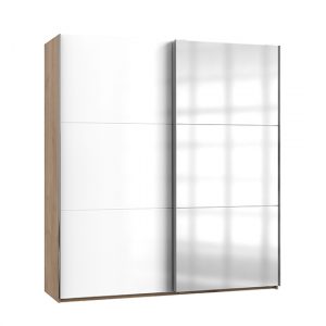kraz-mirrored-sliding-door-wardrobe-white-n-planked-oak
