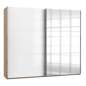 kraz-wide-mirrored-sliding-door-wardrobe-white-planked-oak