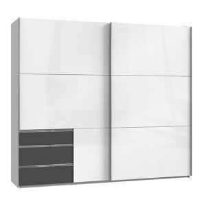 kraz-wide-sliding-door-wardrobe-high-gloss-white-graphite