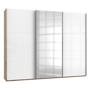 kraza-mirrored-sliding-3-dr-wardrobe-gloss-white-and-oak