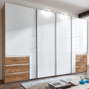 kraza-wide-sliding-4-drs-wardrobe-gloss-white-planked-oak