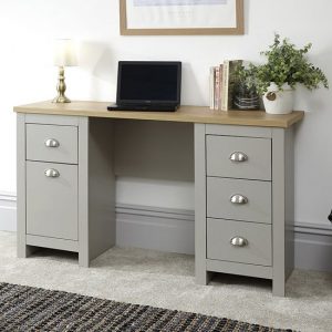 lancaster-study-desk-grey-1-door-and-4-drawers