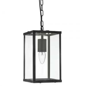 lantern-square-glass-ceiling-pendant-light-matt-black