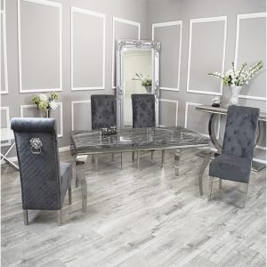 laval-dark-grey-marble-dt-4-elmira-dark-grey-chairs