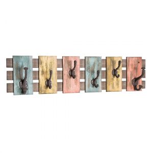 learo-wall-hung-coat-rack-colourful-vintage-effect