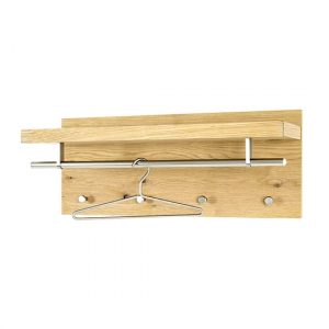 learo-wall-hung-coat-rack-oak-chrome-hooks