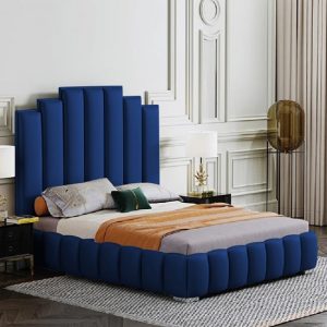 leica-plush-velvet-double-bed-blue