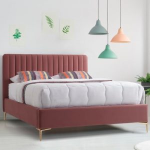 lenox-velvet-fabric-double-bed-blush-gold-metal-legs