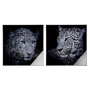 leo-picture-set-of-2-acrylic-wall-art-black-grey
