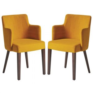 lergs-curved-back-nordic-gold-velvet-armchairs-pair
