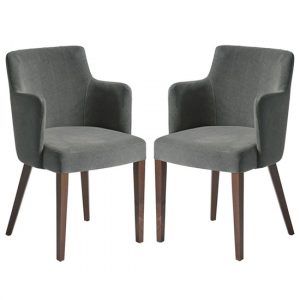 lergs-curved-back-nordic-mid-grey-velvet-armchairs-pair