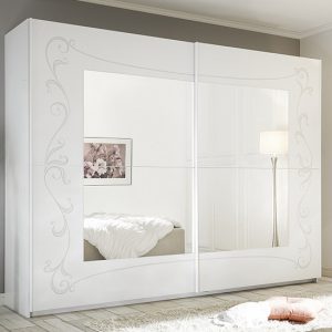 lerso-mirrored-sliding-door-wardrobe-serigraphed-white