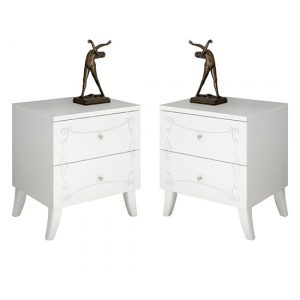 lerso-serigraphed-white-wooden-nightstands-pair