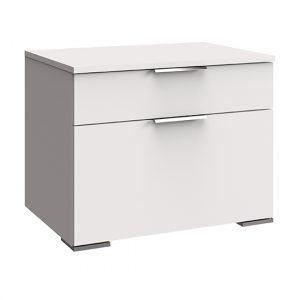 levelup-wooden-wide-chest-of-drawers-white-2-drawers