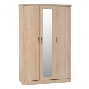 lisbon-mirrored-wardrobe-light-oak-effect-veneer-3-doors