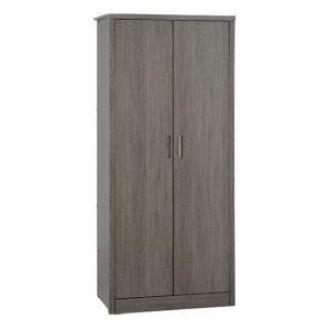 lisbon-wooden-wardrobe-black-wood-grain-2-doors
