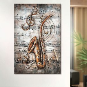 live-jazz-picture-metal-wall-art-brown-copper