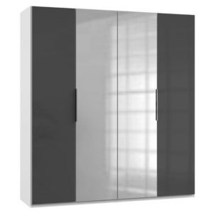 lloyd-mirrored-wardrobe-gloss-grey-white-4-doors