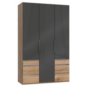 lloyd-tall-3-doors-wardrobe-gloss-grey-planked-oak