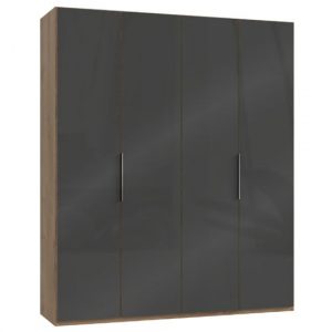 lloyd-tall-wardrobe-gloss-grey-planked-oak-4-doors