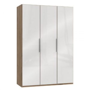 lloyd-wooden-wardrobe-gloss-white-planked-oak-3-doors