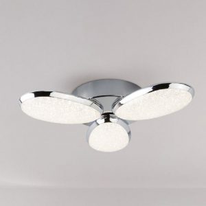 lori-3-led-ceiling-light-chrome-crushed-ice-effect-shade