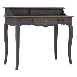 luria-wooden-writing-desk-4-drawers-dark-grey