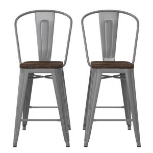 luxor-silver-metal-backless-counter-stools-pair