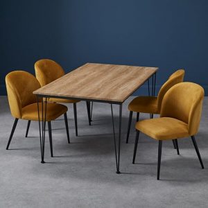 lyza-medium-oak-dining-table-4-zazie-mustard-chairs