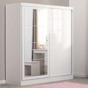 mack-mirrored-high-gloss-sliding-wardrobe-2-doors-white