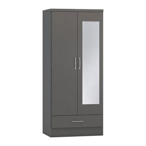 mack-mirrored-wardrobe-2-doors-1-drawer-3d-effect-grey