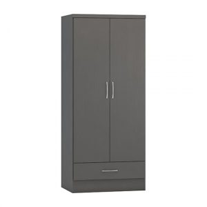 mack-wooden-wardrobe-2-doors-1-drawer-3d-effect-grey