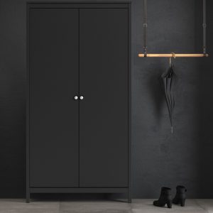 macron-wooden-double-door-wardrobe-matt-black
