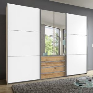magic-mirrored-wooden-sliding-door-wide-wardrobe-planked-oak