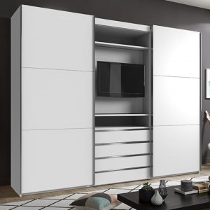 magic-wooden-sliding-door-wide-wardrobe-white-tv-shelf